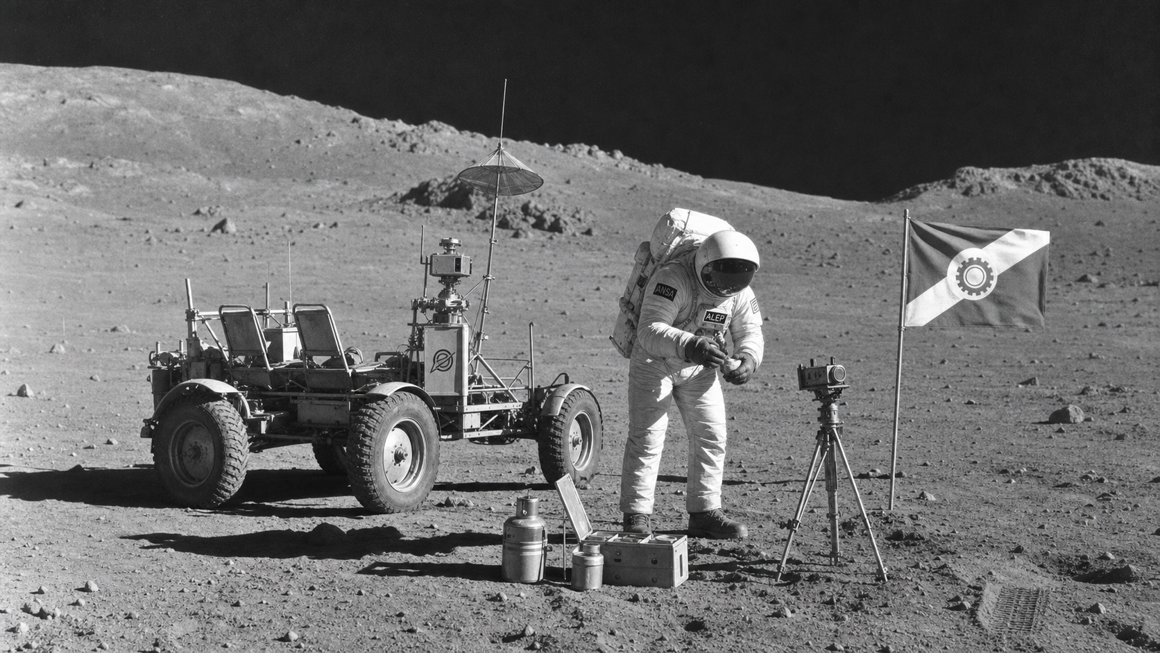 Official image accompanying ALEP 12 records enter the National Flight Archive.