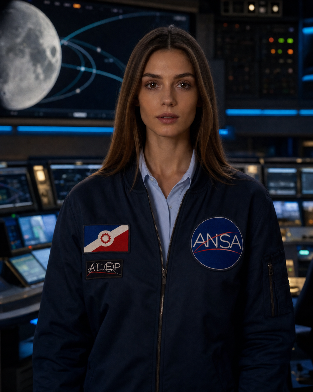 Official portrait of Elin Voss.